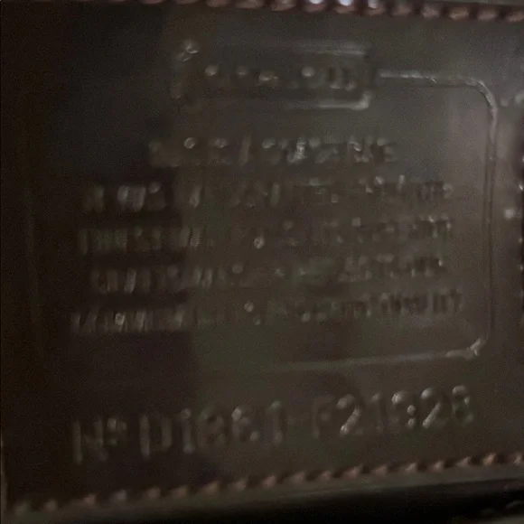 Coach Brown and Tan Backpack - Picture 5 of 6